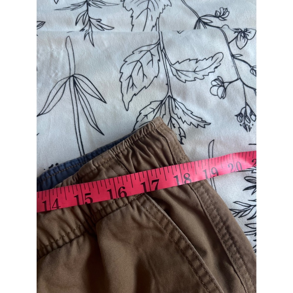 LL Bean Classic Fit Mens Drawstring Shorts XL Brown 506801 - Picture 4 of 6